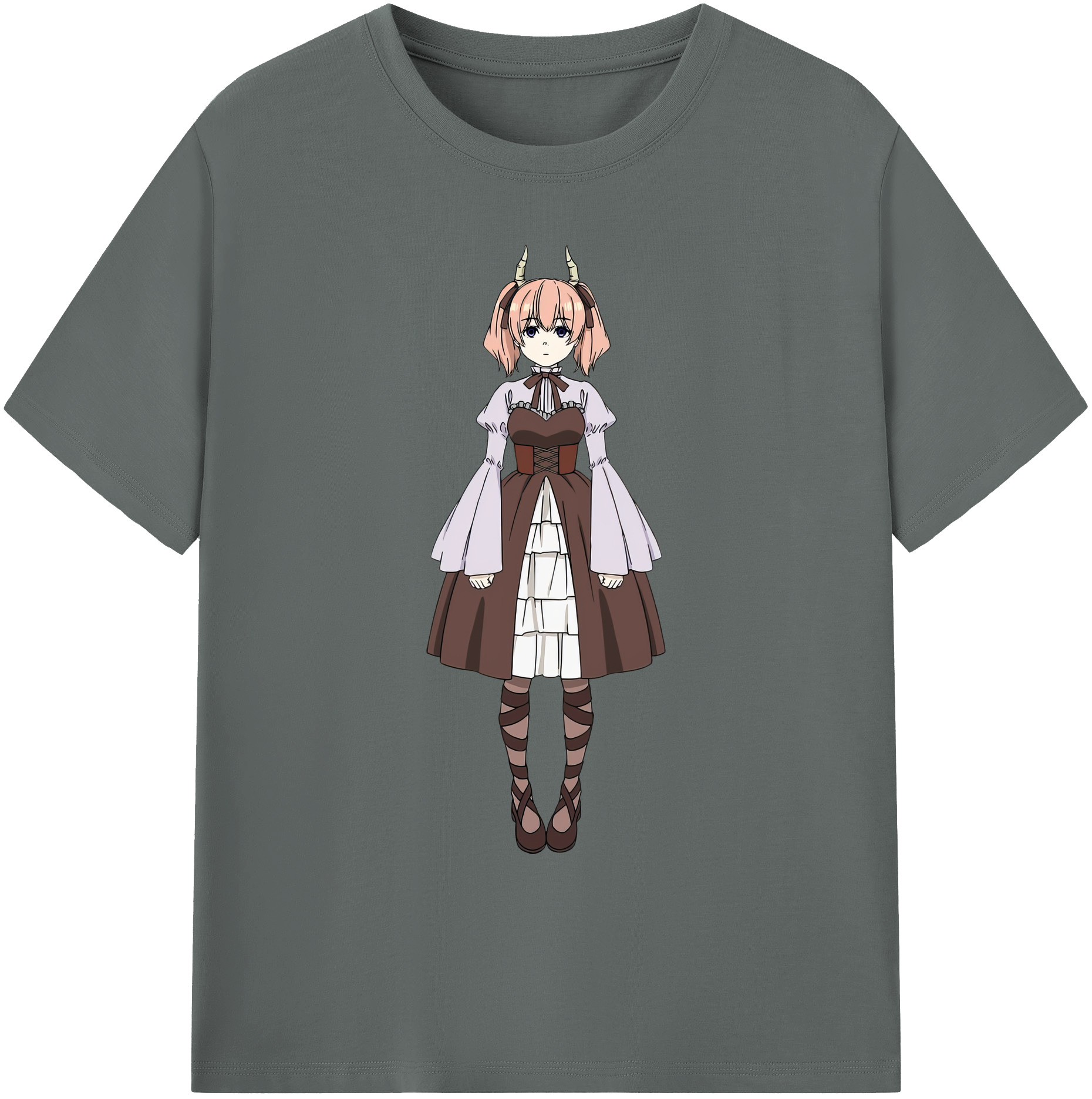 （画像用） 葬送のフリーレン Frieren 綿100％ メンズ半袖Tシャツ｜肌触りやわらか＆通気性